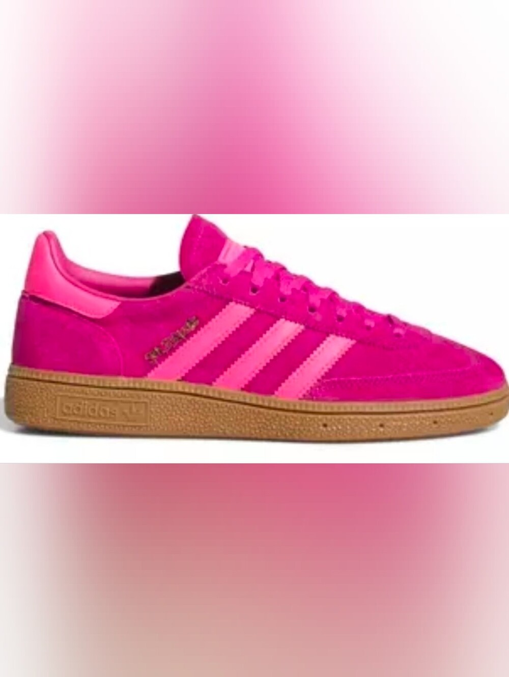 Adidas Samba Pink Suede Sneaker